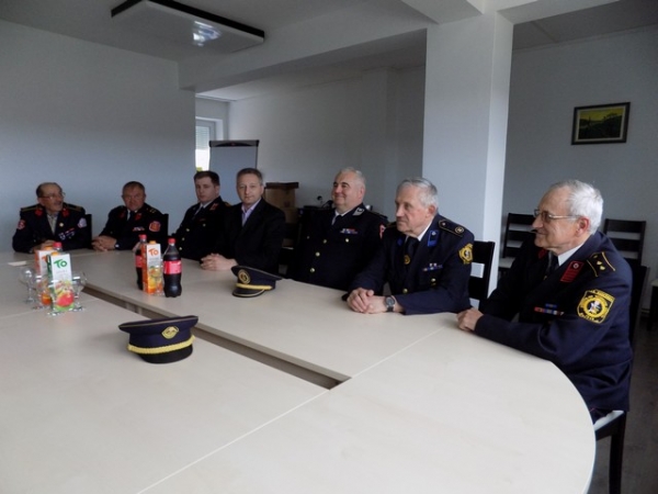 Vatrogasci kod gradonačelnika