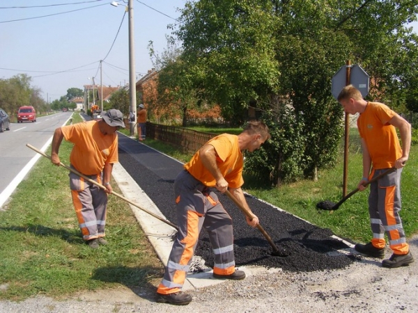 Novi nogostup u Gar. Brestovcu